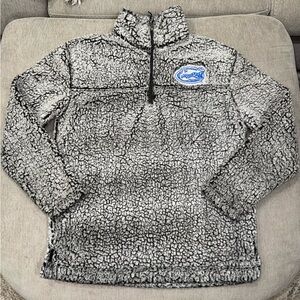 Florida Gators Sherpa 3/4 Zip-Up Sweater